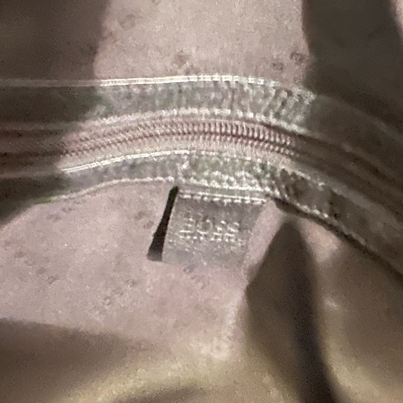 Hugo Boss black grained leather tote bag - Picture 5 of 12